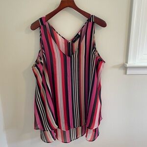 Lane Bryant Swing Double Layer Tank